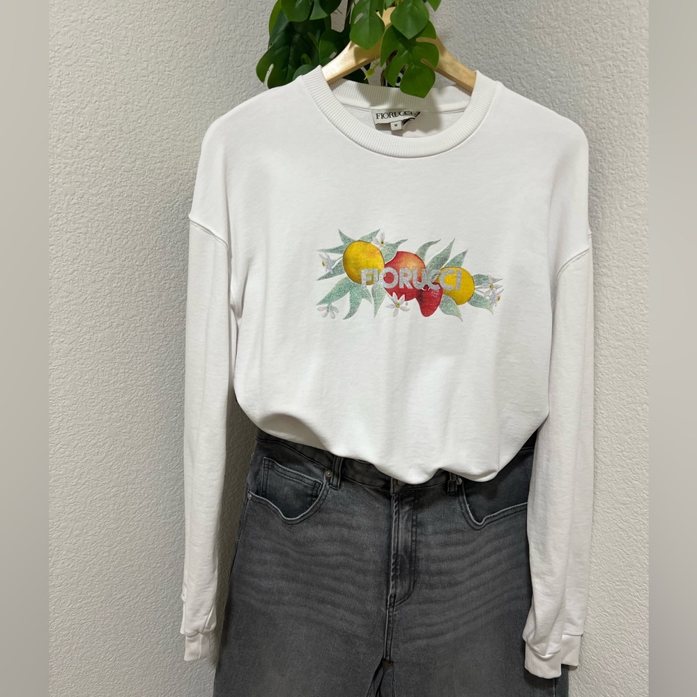 FIORUCCI 100% Cotton Fruit Sweatshirt